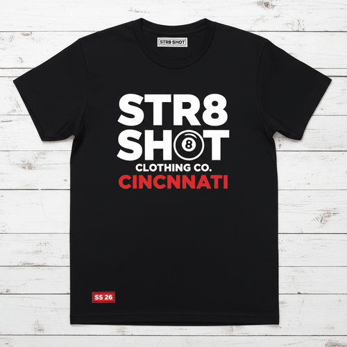STR8 SHOT - Cincinnati LOGO - STR8 SHOT CLOTHING COMPANY