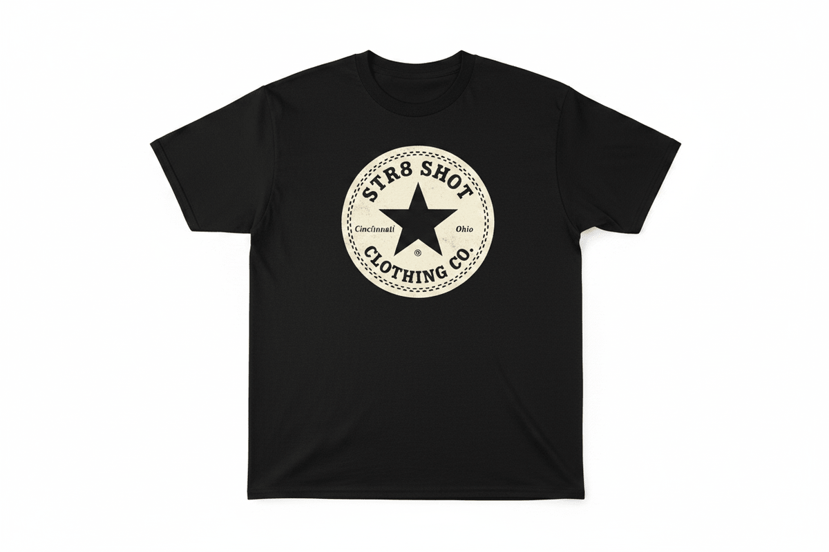 STR8 SHOT - Cincinnati Staff Tee - STR8 SHOT CLOTHING COMPANY