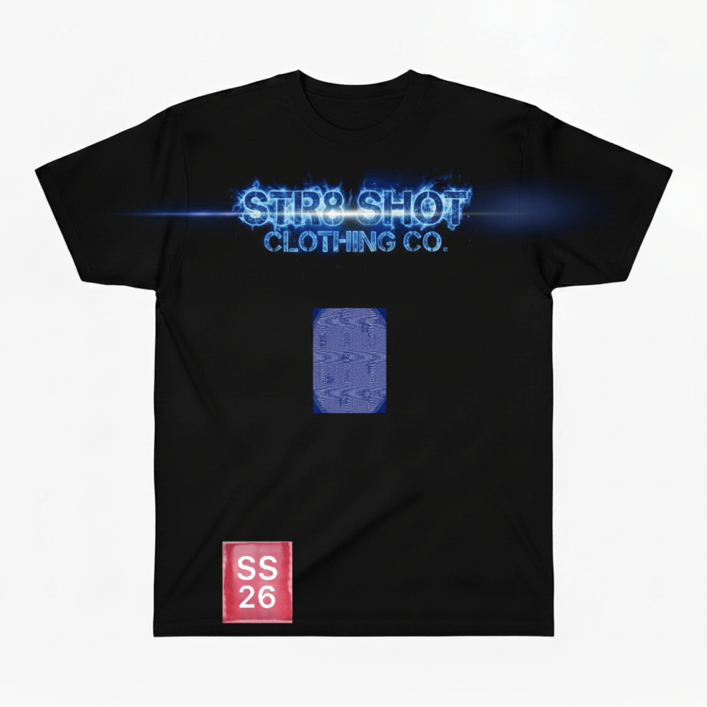 STR8 SHOT - Electric Blue T - STR8 SHOT CLOTHING COMPANY