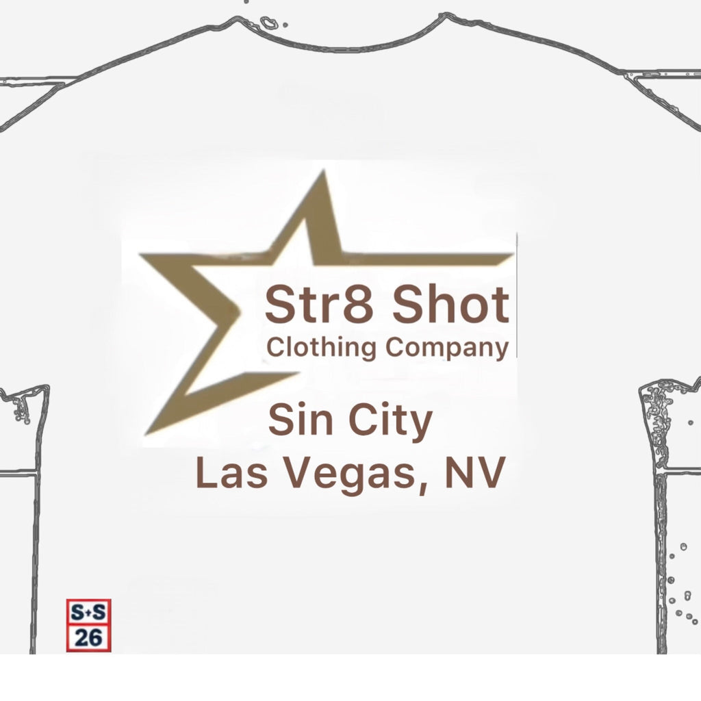 STR8 SHOT - Sin City Tee - STR8 SHOT CLOTHING COMPANY