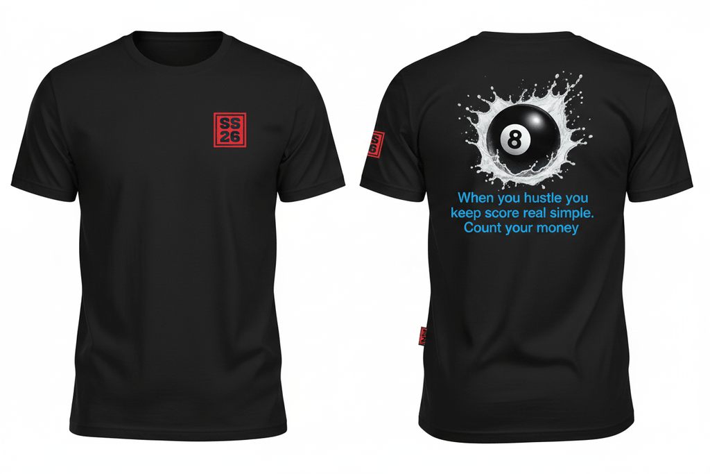 STR8 SHOT - SS Count Money T - STR8 SHOT CLOTHING COMPANY