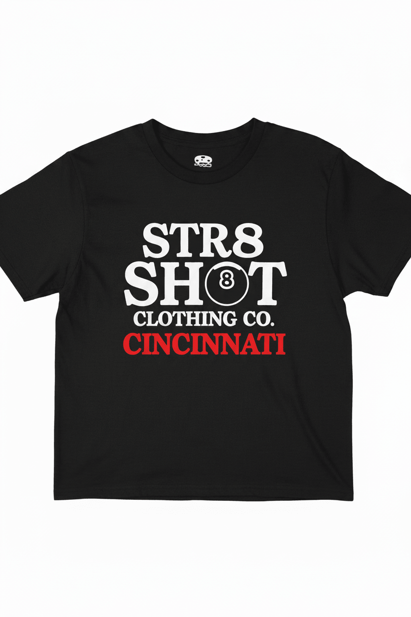 STR8 SHOT - SS Nati T (Black) - STR8 SHOT CLOTHING COMPANY