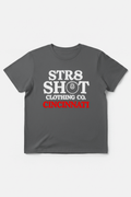 STR8 SHOT - SS Nati T (Charcoal) - STR8 SHOT CLOTHING COMPANY