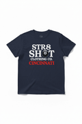 STR8 SHOT - SS Nati T (Navy) - STR8 SHOT CLOTHING COMPANY