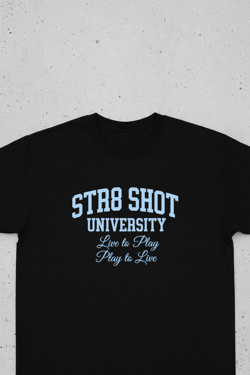 STR8 SHOT - SS University T - STR8 SHOT CLOTHING COMPANY