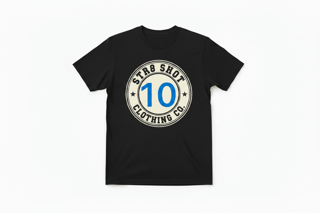 STR8 SHOT - Ten Ball Tee - STR8 SHOT CLOTHING COMPANY