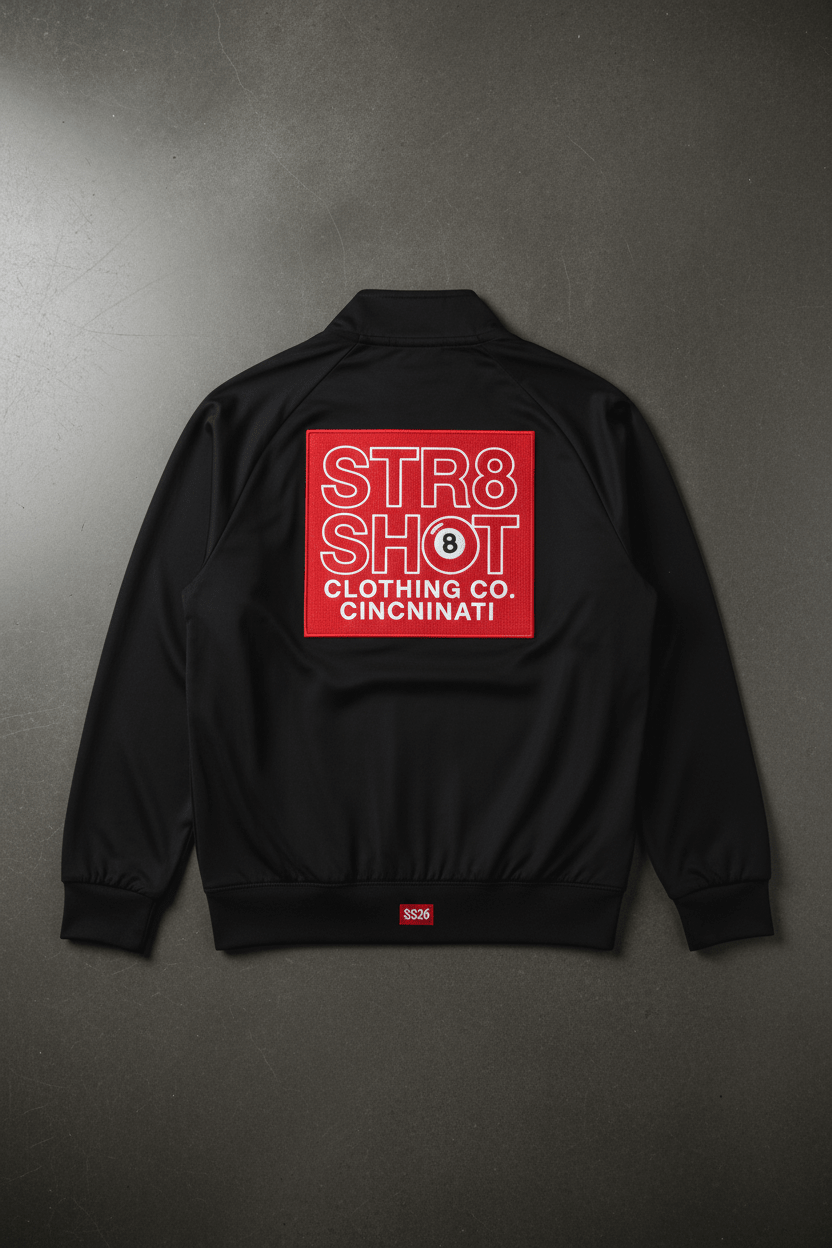 STR8 SHOT - Track Jacket - STR8 SHOT CLOTHING COMPANY