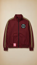 STR8 SHOT - Track Jacket (Maroon) - STR8 SHOT CLOTHING COMPANY